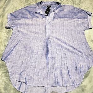 Mossimo Light Blue Blouse